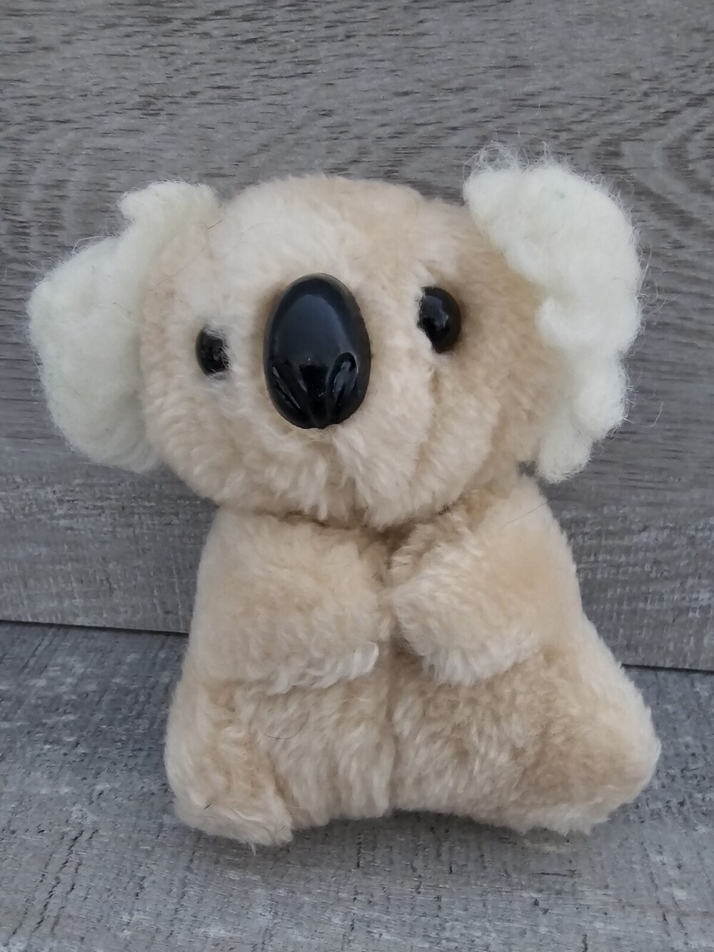 Vintage Navajo Baby Tan Koala Bear Plush Soft Stuffed Animal 4.5" Rare Htf